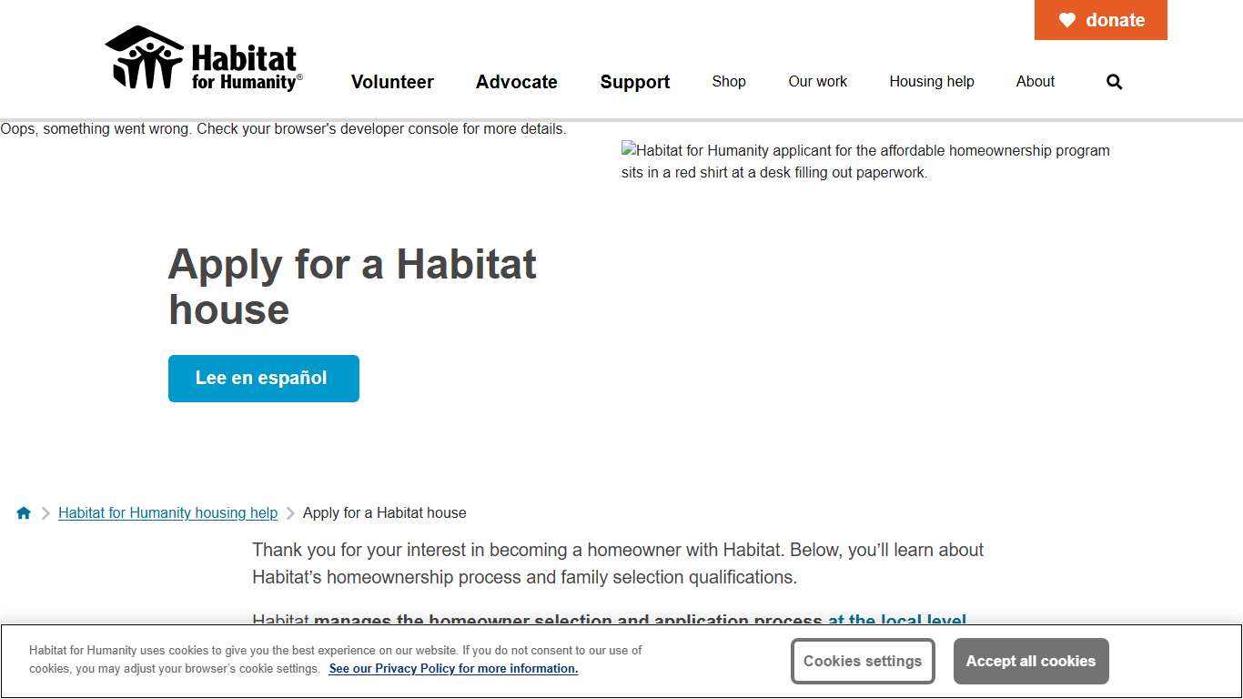 Apply for a Habitat house | Habitat for Humanity
